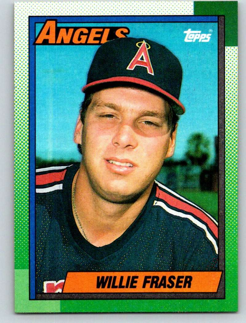 1990 Topps #477 Willie Fraser Mint  Image 1