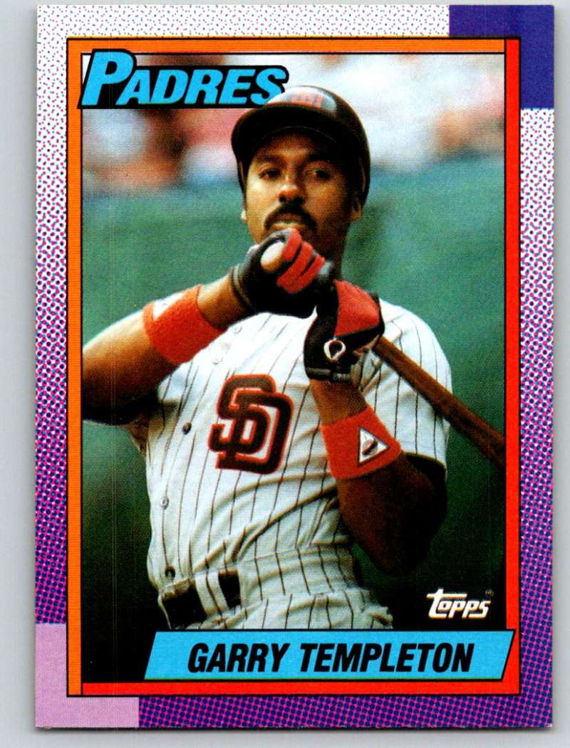 1990 Topps #481 Garry Templeton Mint  Image 1