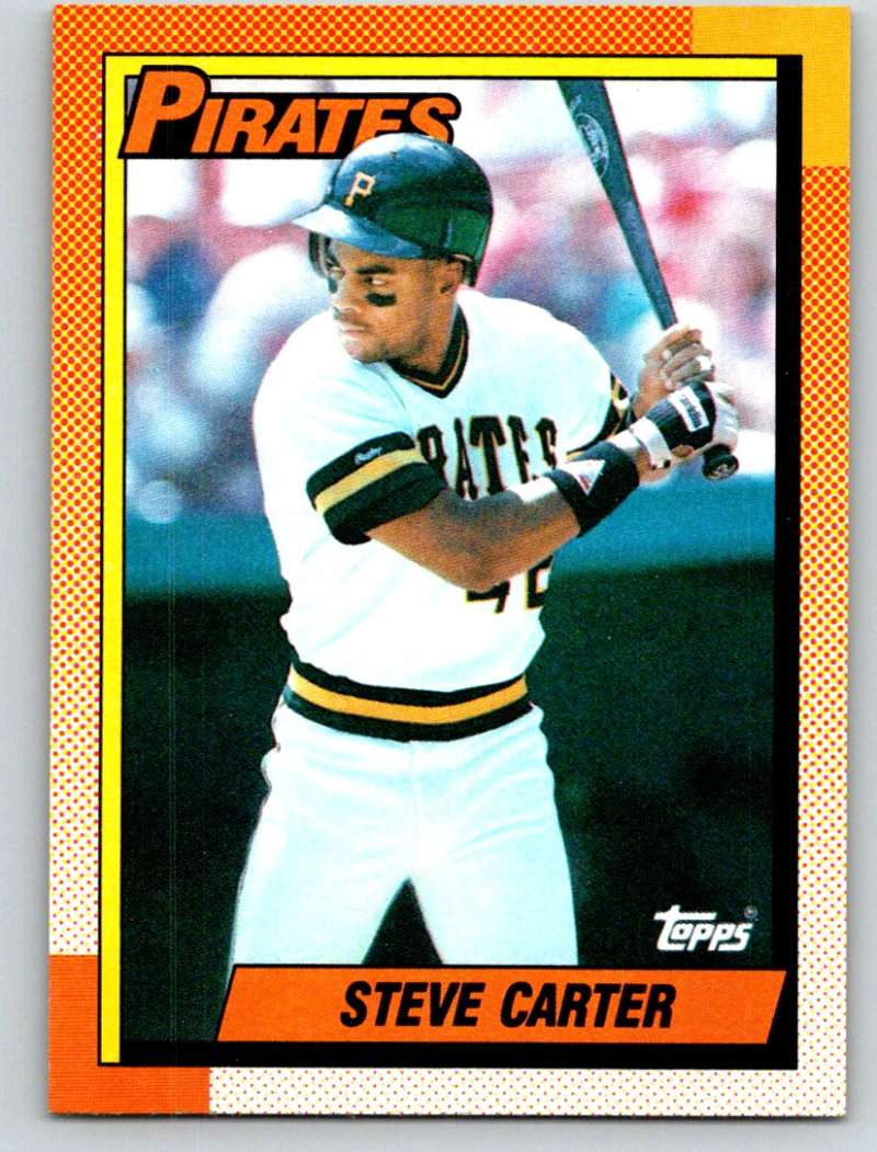 1990 Topps #482 Steve Carter Mint  Image 1