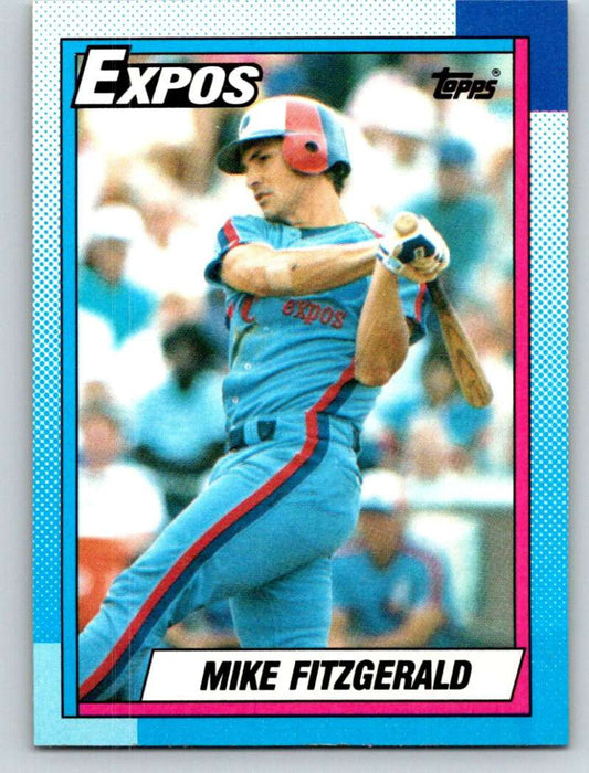 1990 Topps #484 Mike Fitzgerald Mint