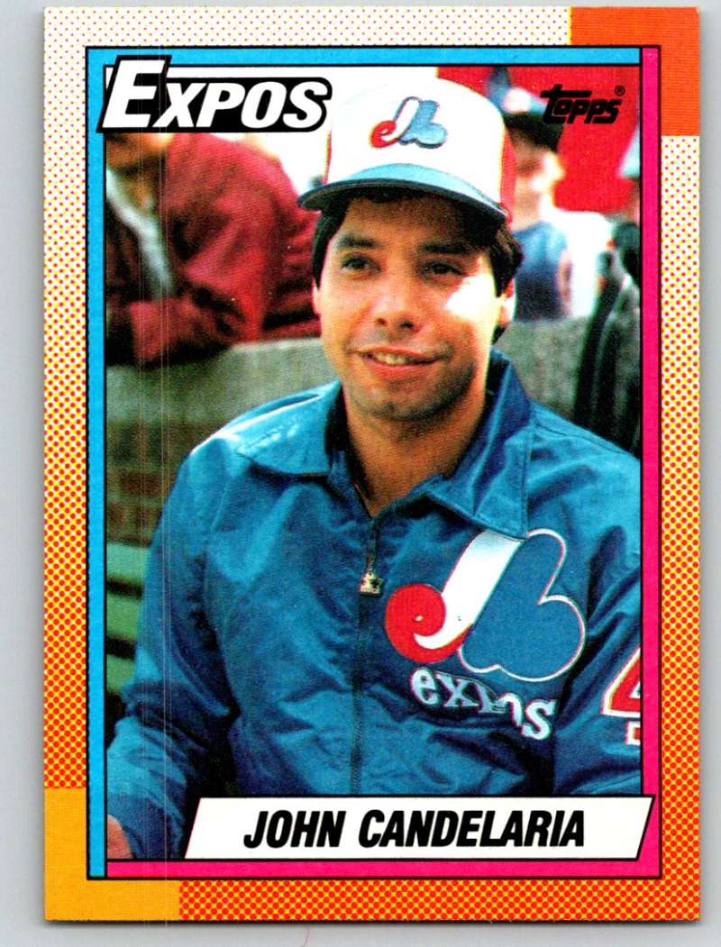 1990 Topps #485 John Candelaria Mint  Image 1