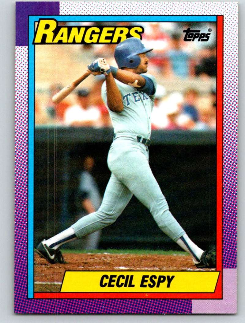 1990 Topps #496 Cecil Espy UER Mint  Image 1