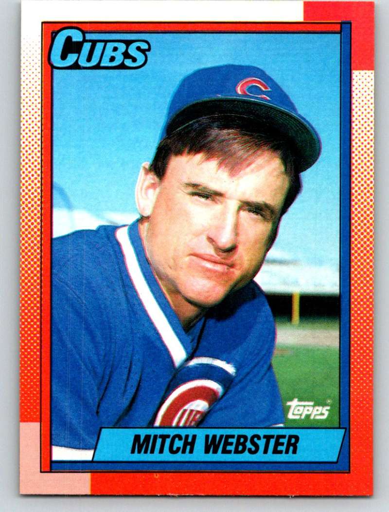 1990 Topps #502 Mitch Webster Mint  Image 1