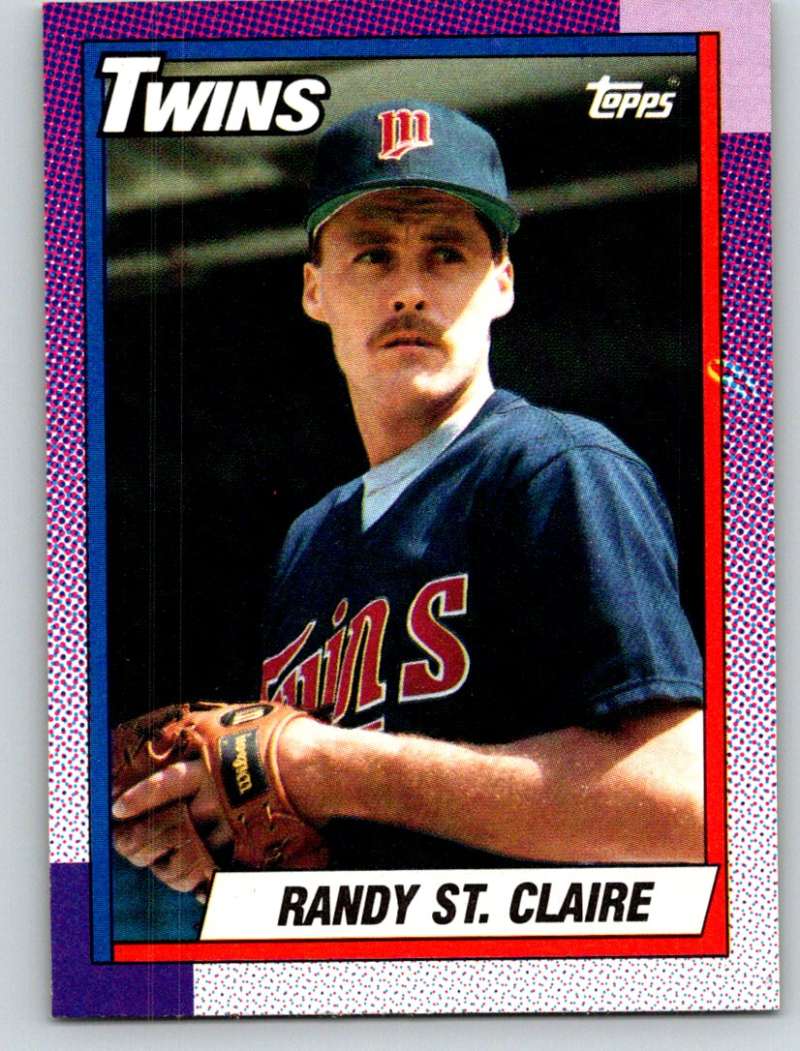 1990 Topps #503 Randy St. Claire Mint  Image 1