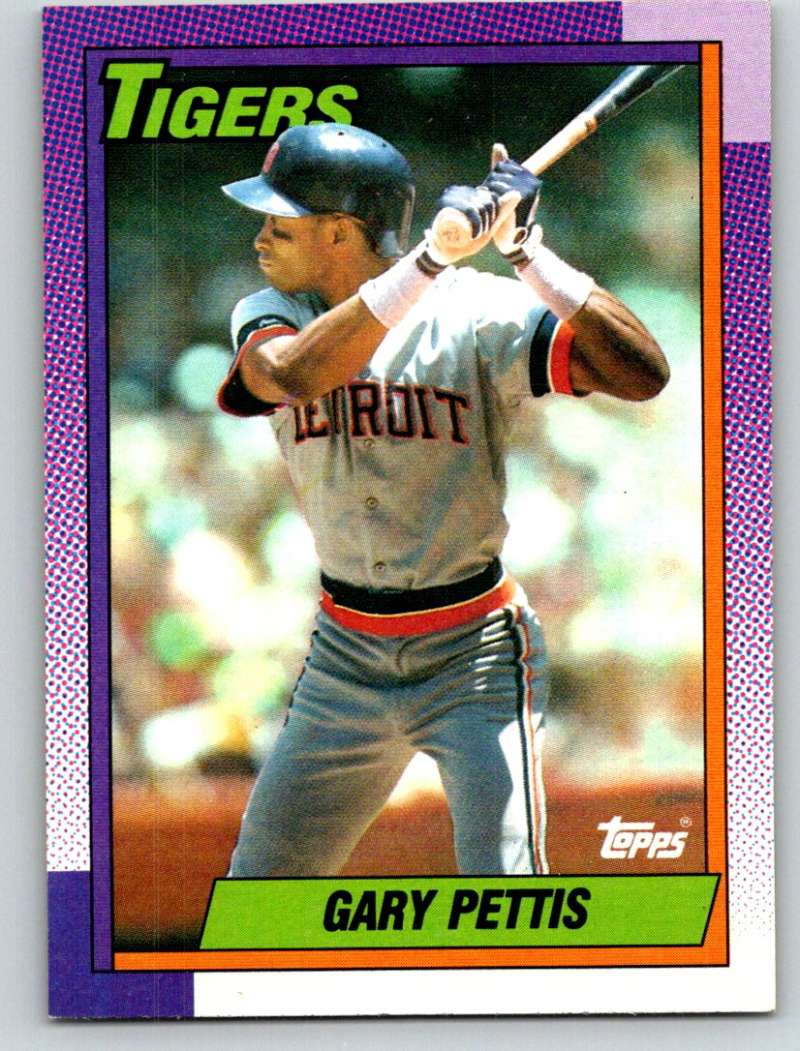1990 Topps #512 Gary Pettis Mint  Image 1