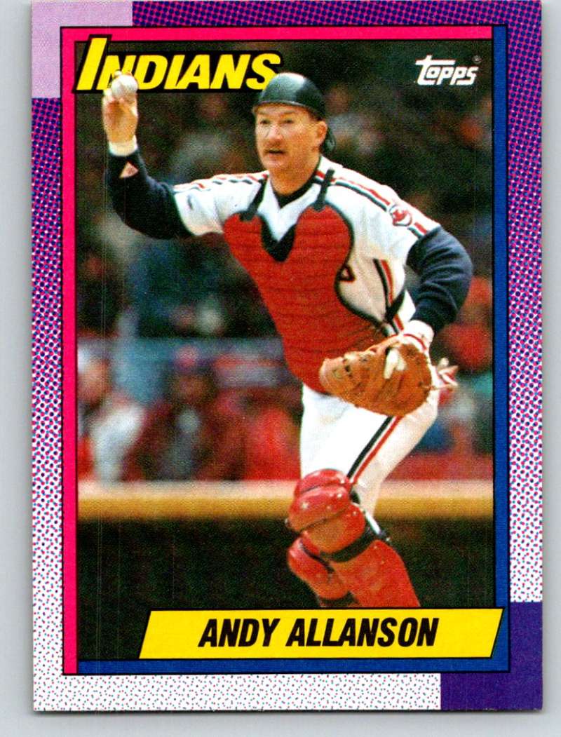 1990 Topps #514 Andy Allanson Mint  Image 1
