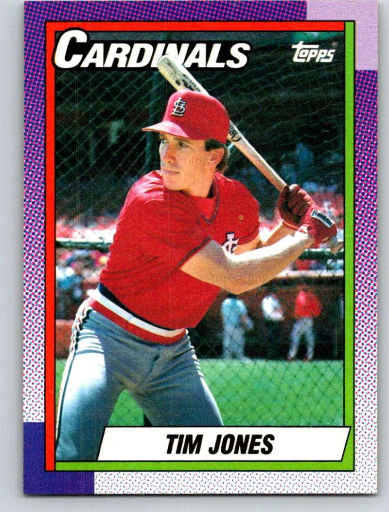 1990 Topps #533 Tim Jones Mint  Image 1