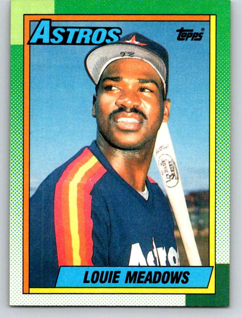 1990 Topps #534 Louie Meadows Mint  Image 1