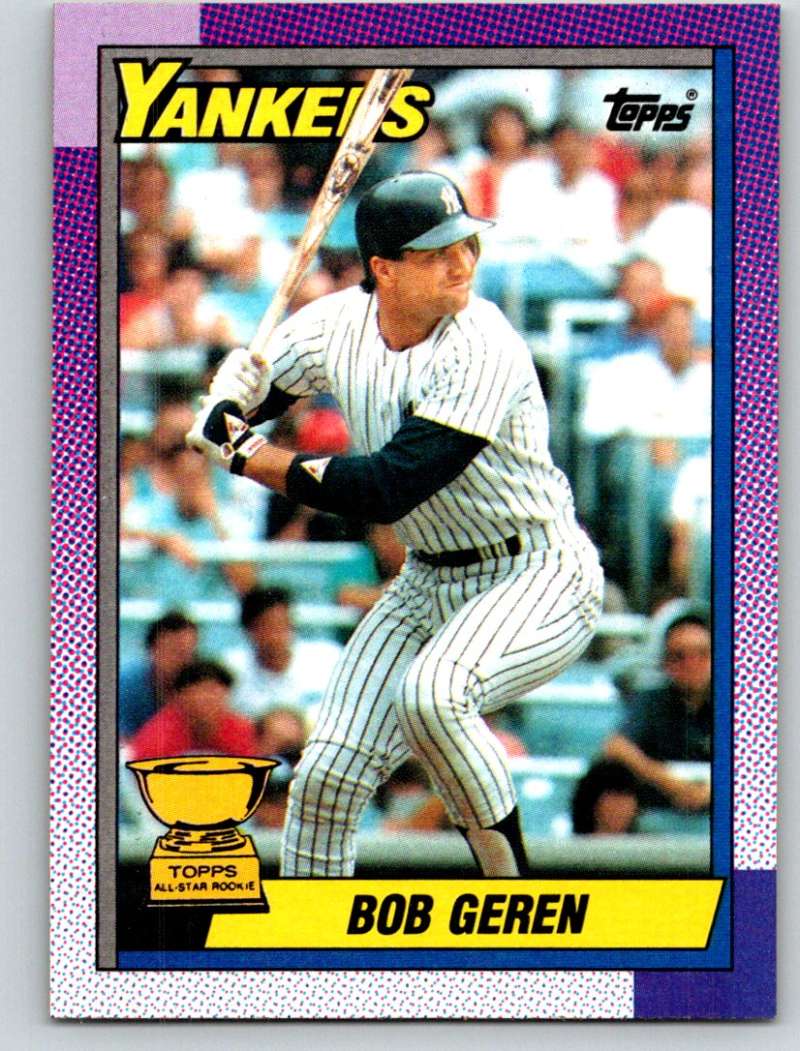 1990 Topps #536 Bob Geren Mint  Image 1