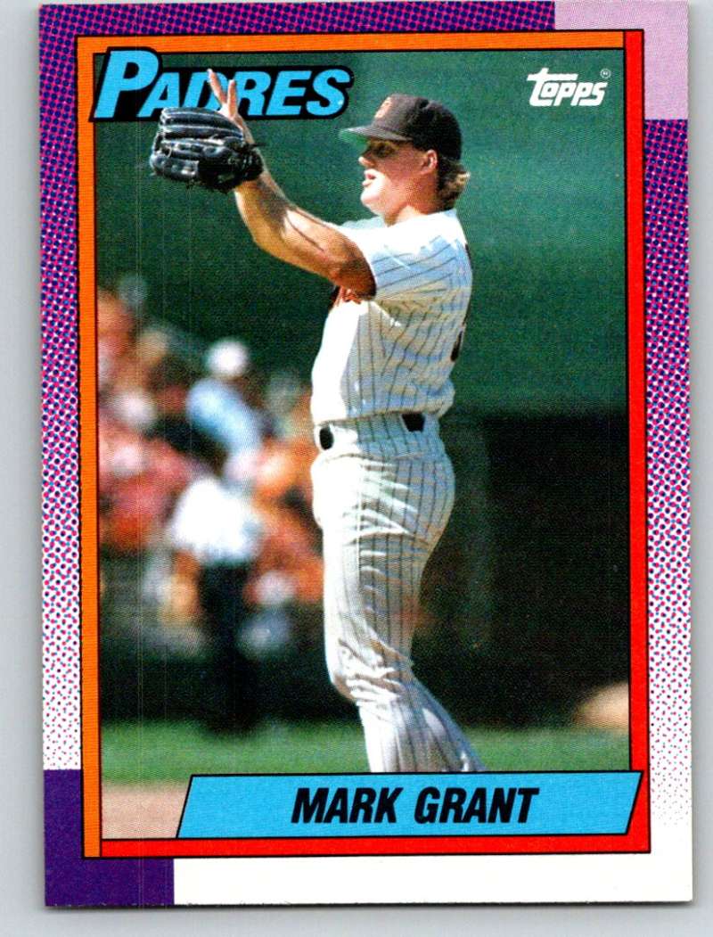 1990 Topps #537 Mark Grant Mint  Image 1