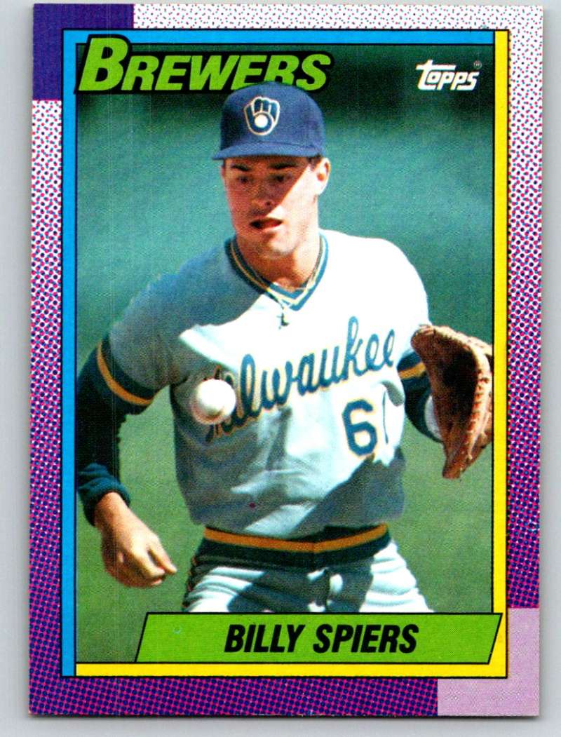 1990 Topps #538 Bill Spiers UER Mint  Image 1