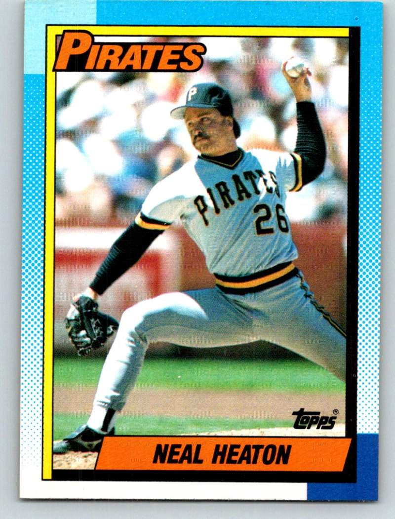 1990 Topps #539 Neal Heaton Mint  Image 1