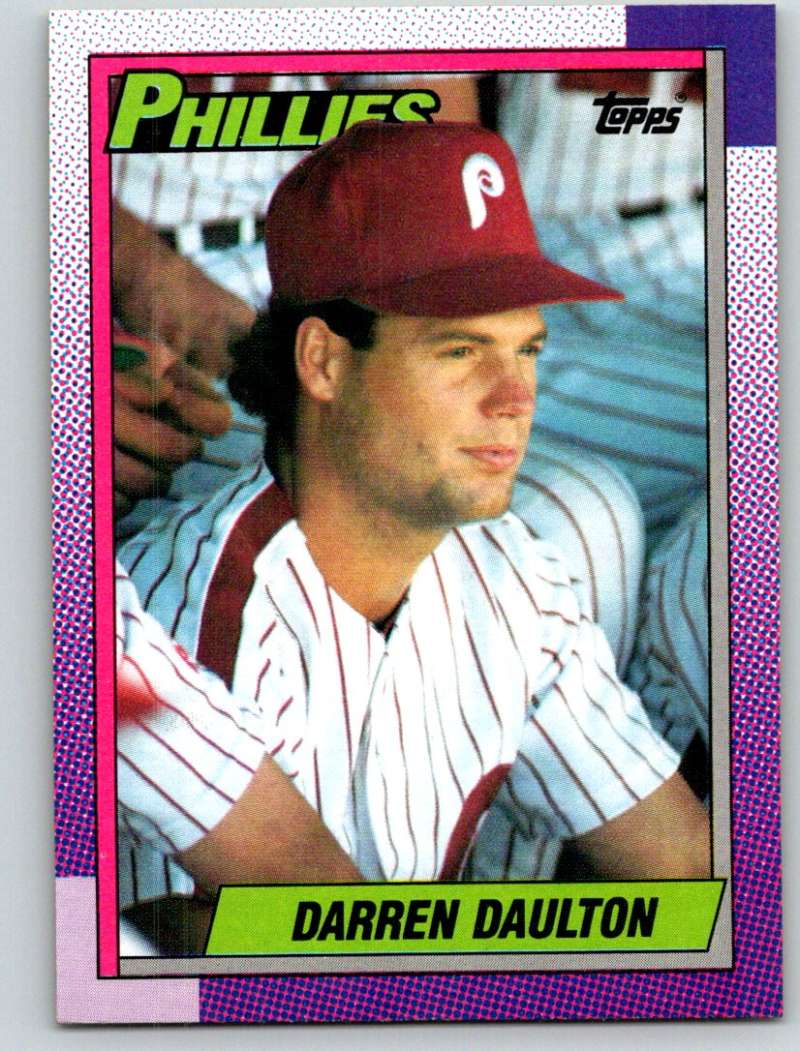 1990 Topps #542 Darren Daulton Mint  Image 1
