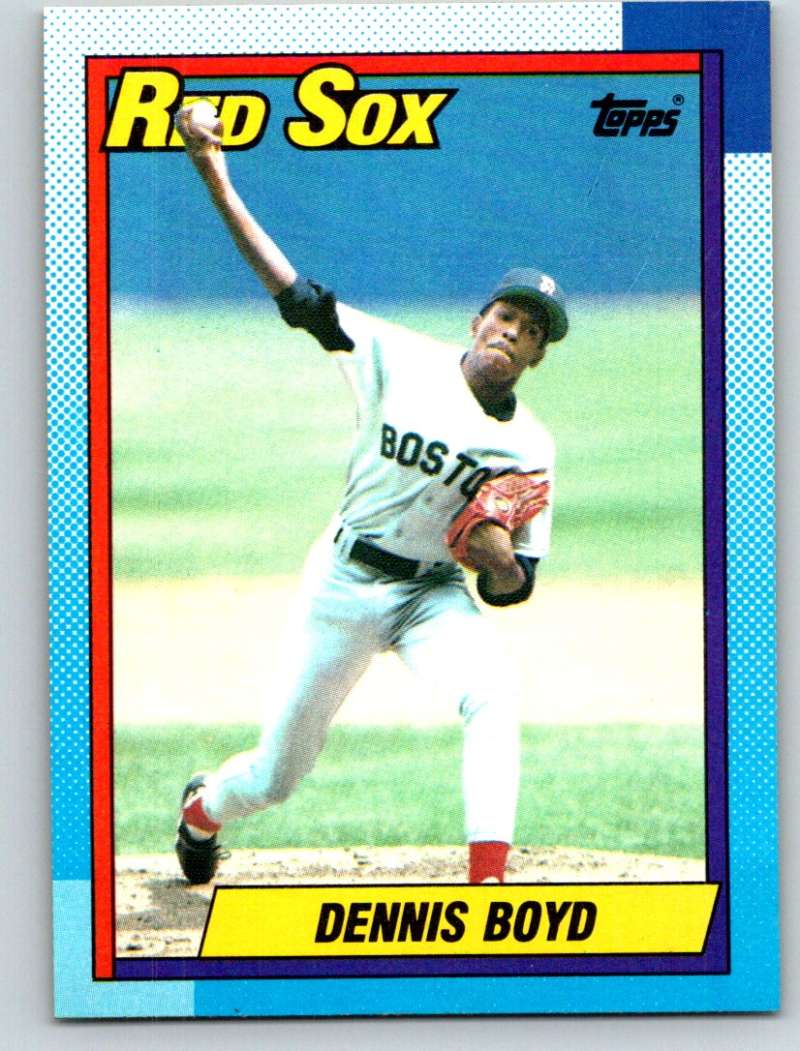 1990 Topps #544 Dennis Boyd Mint  Image 1