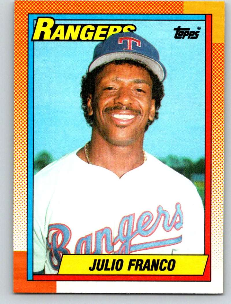1990 Topps #550 Julio Franco Mint  Image 1