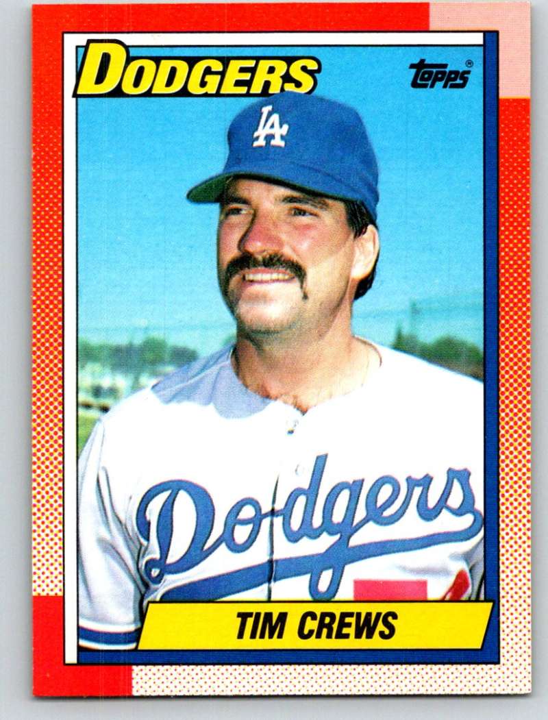 1990 Topps #551 Tim Crews Mint  Image 1