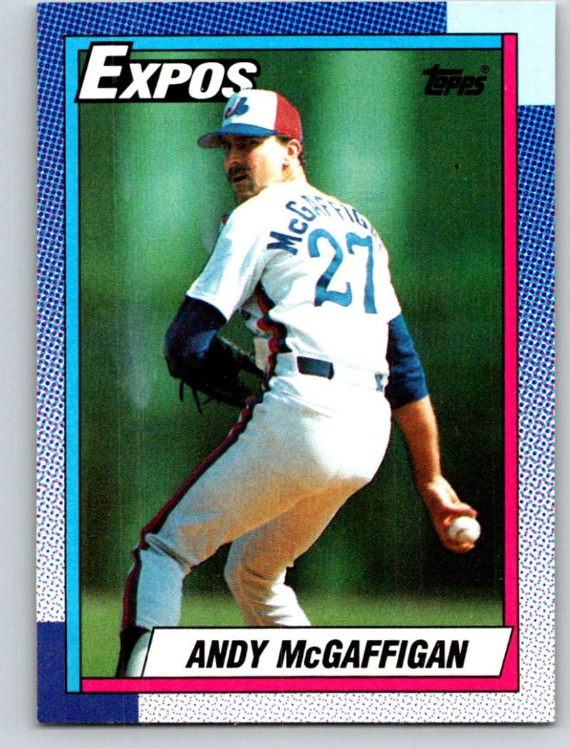 1990 Topps #559 Andy McGaffigan Mint  Image 1
