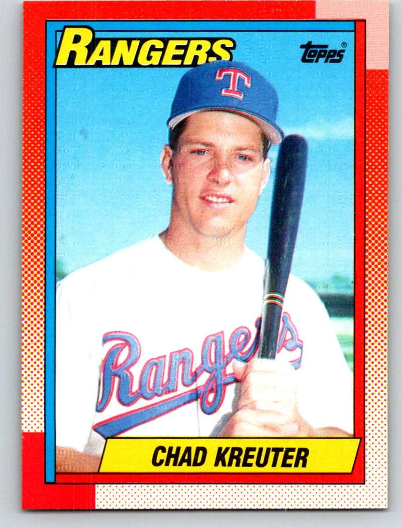 1990 Topps #562 Chad Kreuter Mint  Image 1