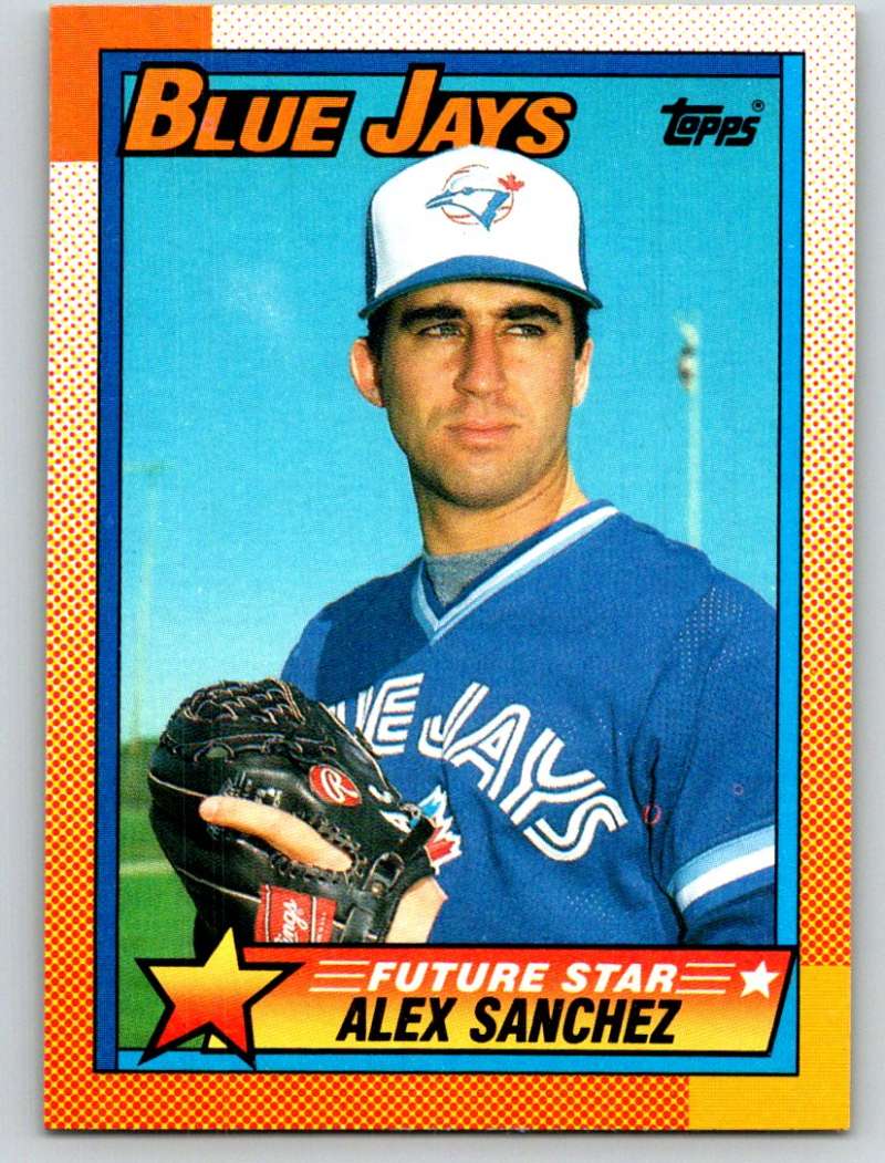 1990 Topps #563 Alex Sanchez Mint  Image 1
