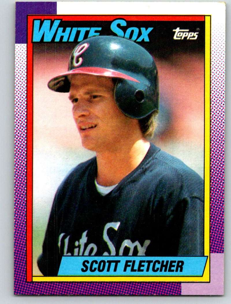 1990 Topps #565 Scott Fletcher Mint  Image 1