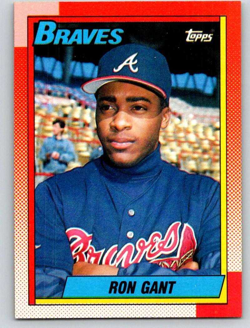 1990 Topps #567 Ron Gant Mint  Image 1