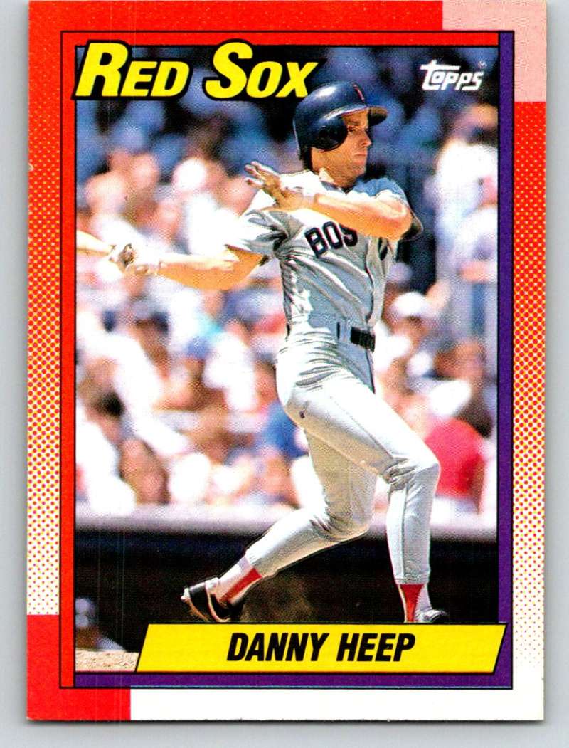 1990 Topps #573 Danny Heep Mint  Image 1