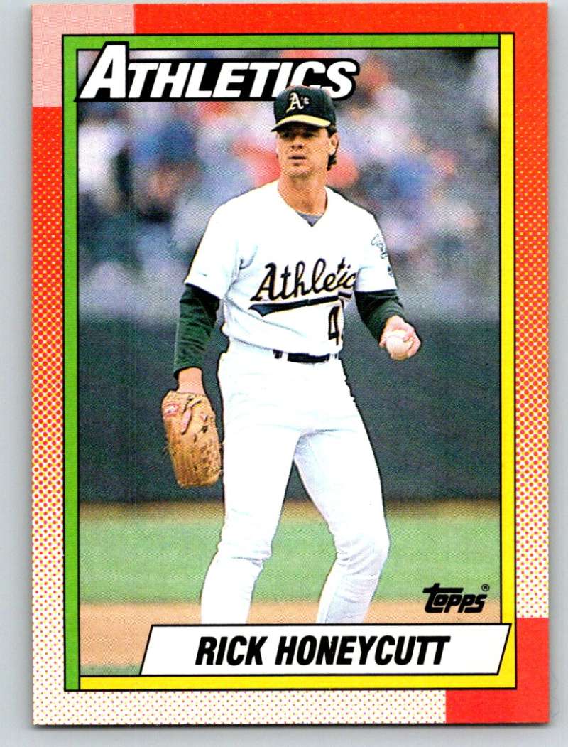 1990 Topps #582 Rick Honeycutt Mint  Image 1