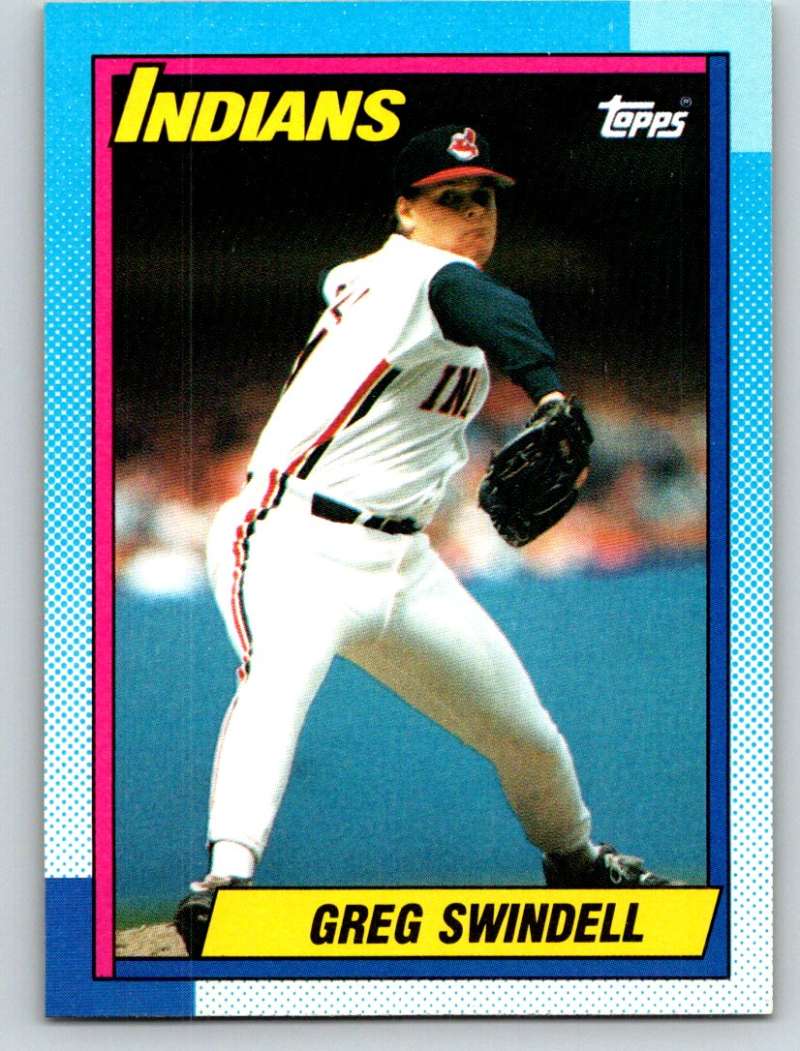 1990 Topps #595 Greg Swindell Mint  Image 1