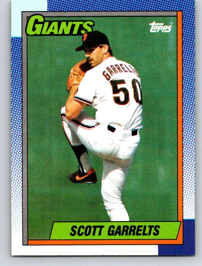 1990 Topps #602 Scott Garrelts Mint  Image 1
