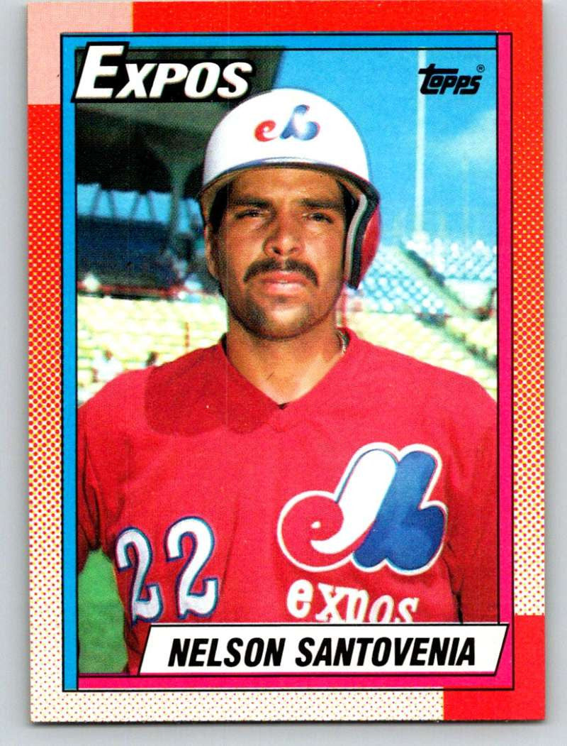 1990 Topps #614 Nelson Santovenia Mint