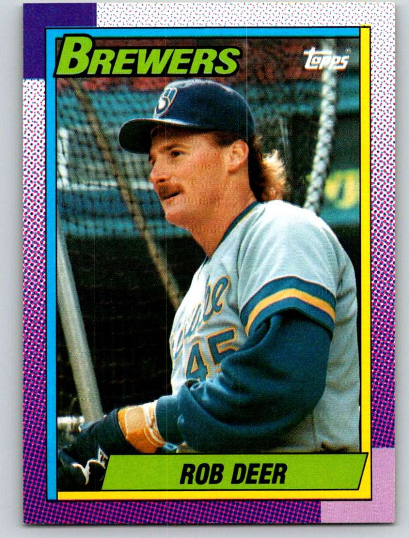 1990 Topps #615 Rob Deer Mint  Image 1