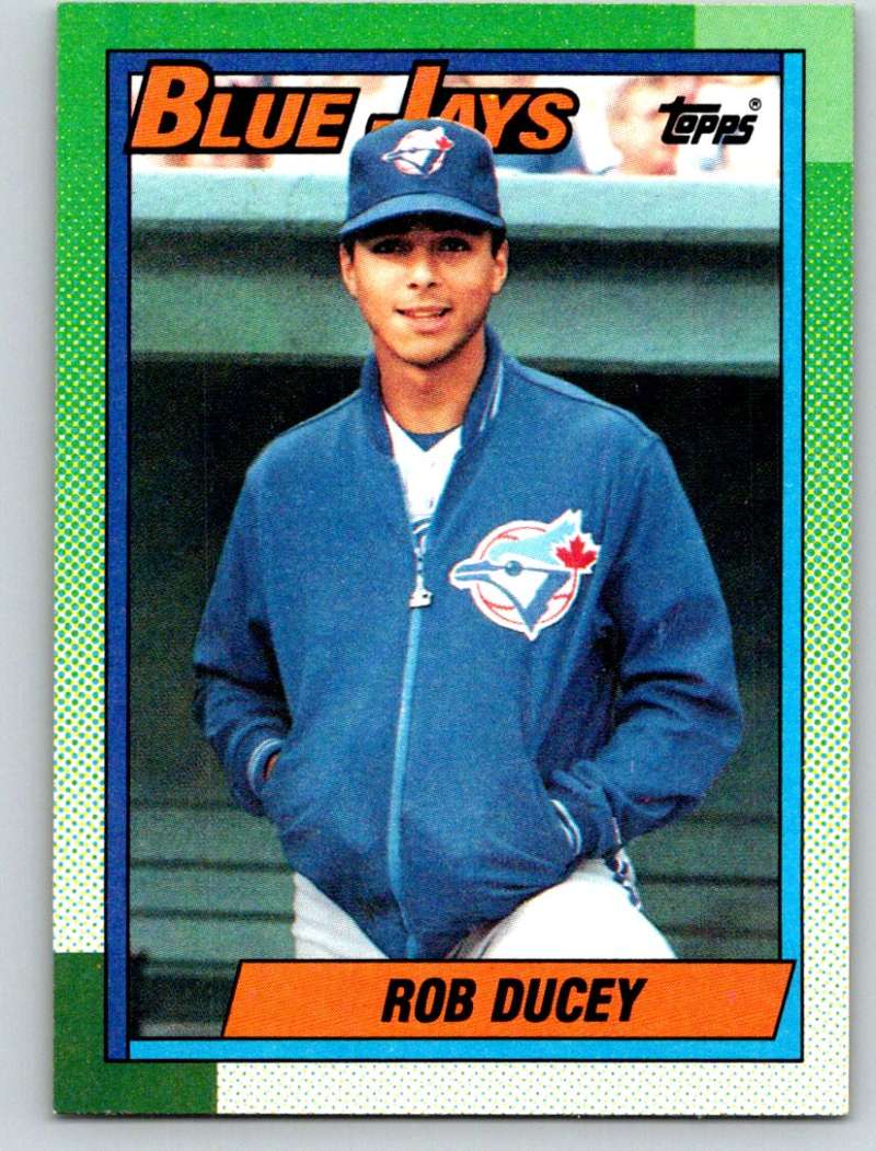 1990 Topps #619 Rob Ducey Mint  Image 1