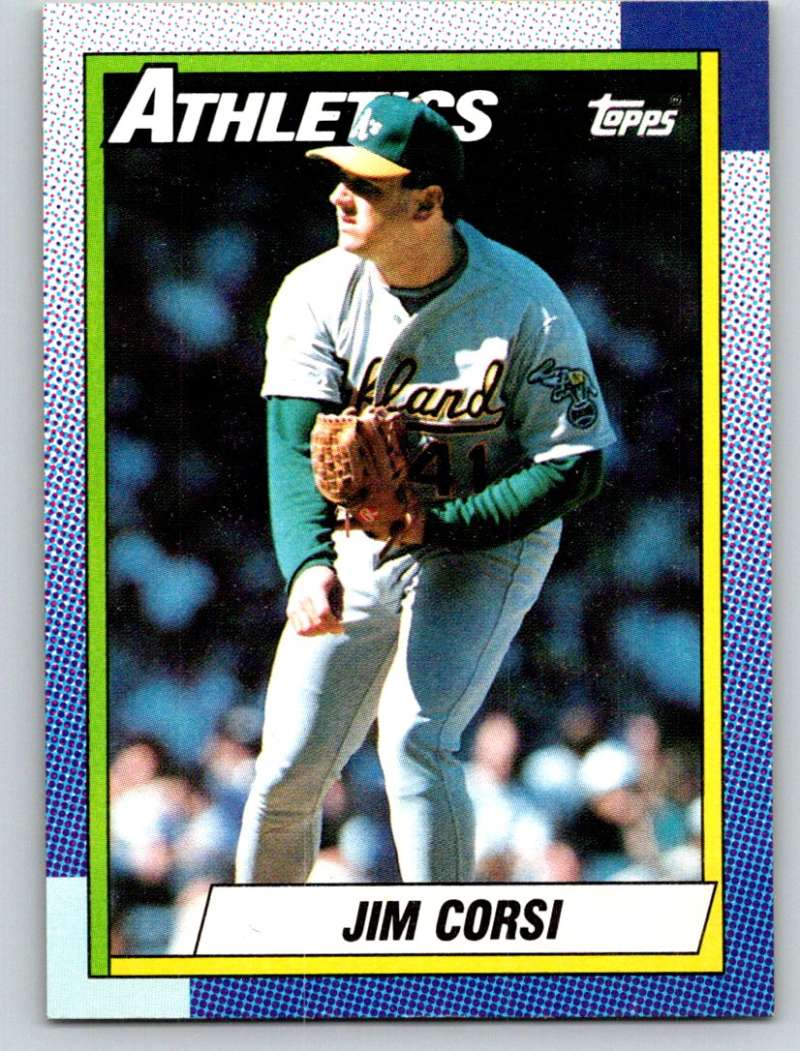 1990 Topps #623 Jim Corsi Mint  Image 1