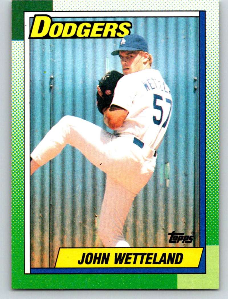 1990 Topps #631 John Wetteland Mint  Image 1