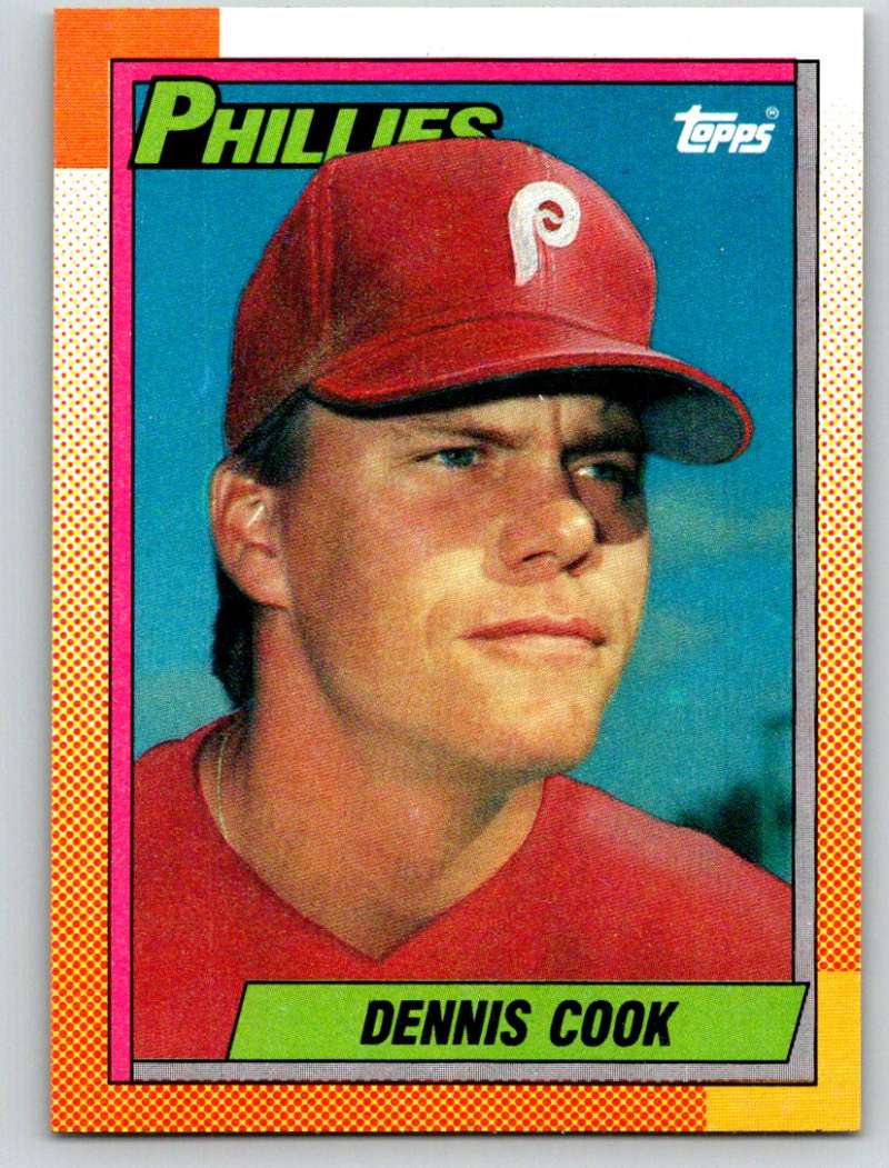 1990 Topps #633 Dennis Cook Mint  Image 1