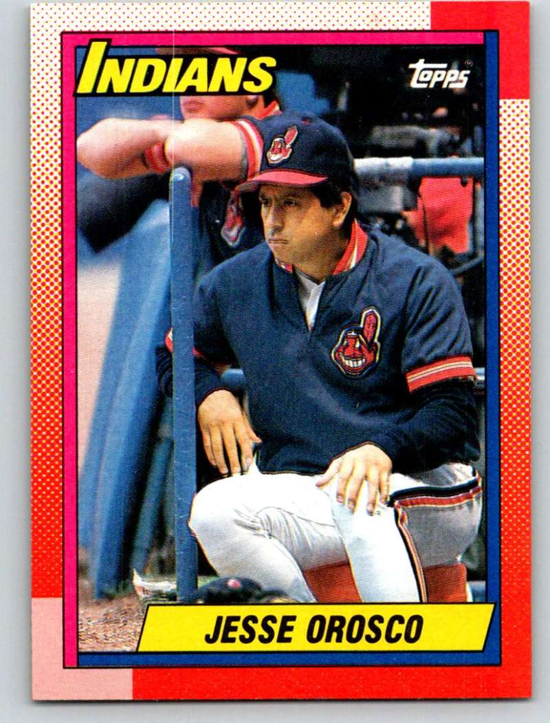 1990 Topps #636 Jesse Orosco Mint  Image 1