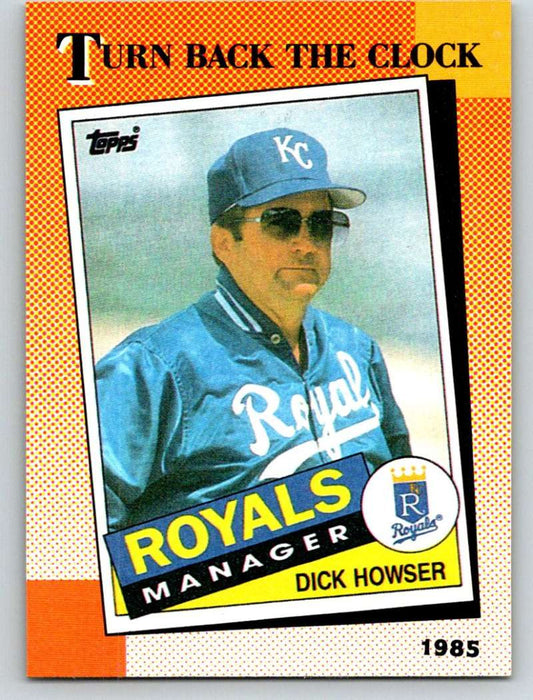 1990 Topps #661 Dick Howser TBC,UER Mint