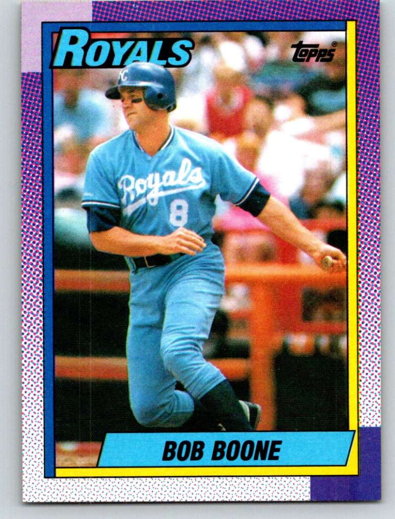 1990 Topps #671 Bob Boone Mint  Image 1