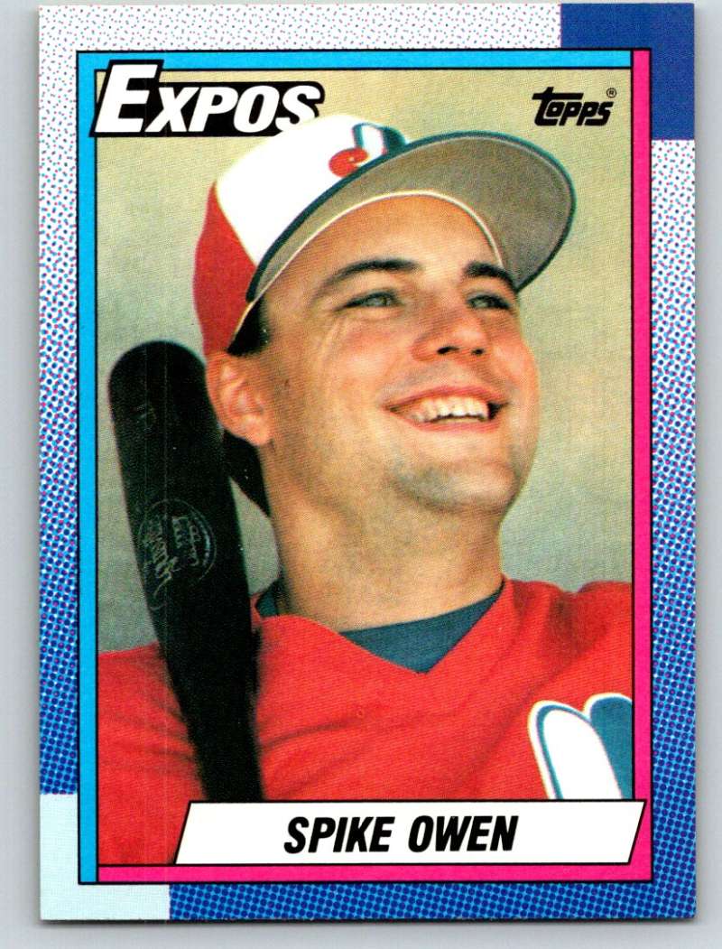 1990 Topps #674 Spike Owen Mint  Image 1