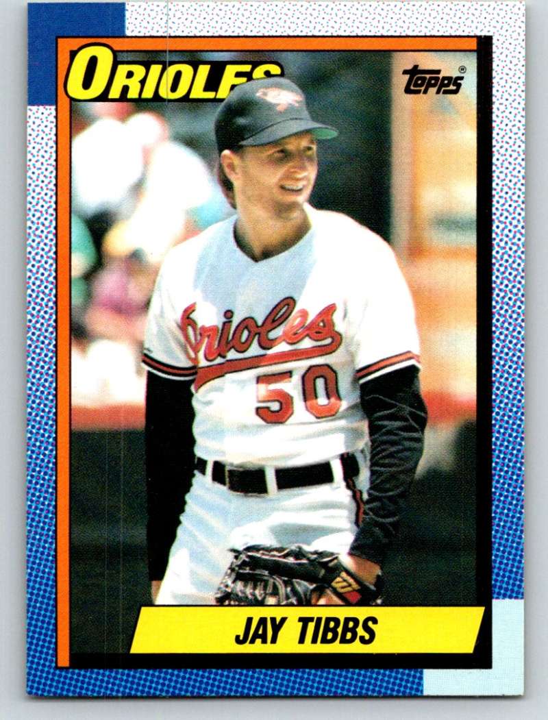 1990 Topps #677 Jay Tibbs Mint  Image 1