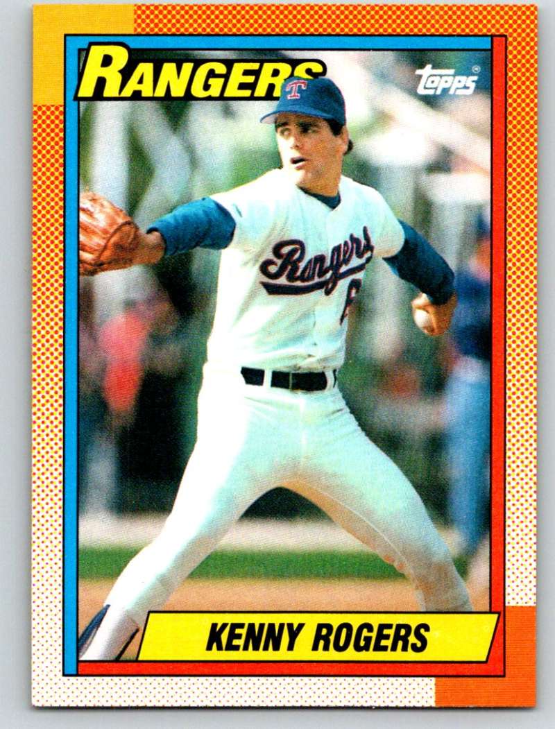 1990 Topps #683 Kenny Rogers Mint  Image 1