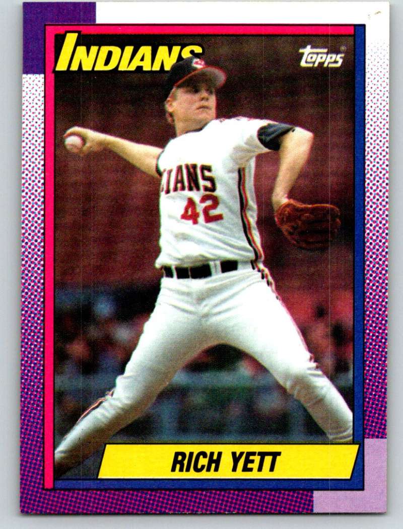 1990 Topps #689 Rich Yett Mint  Image 1