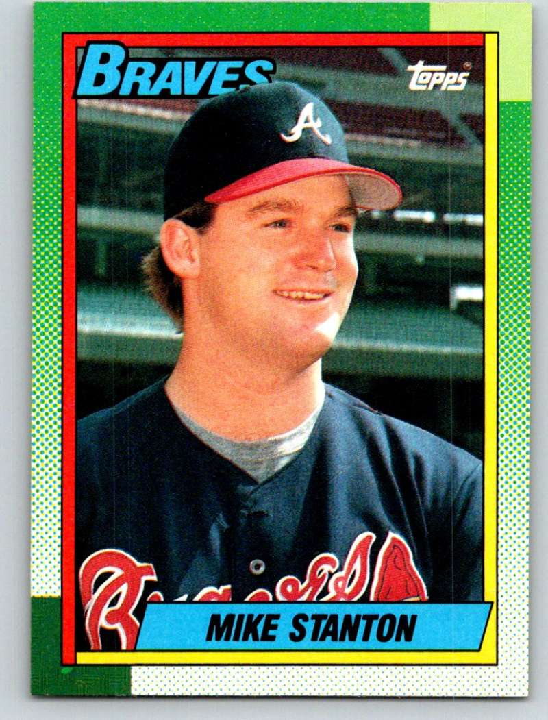 1990 Topps #694 Mike Stanton Mint RC Rookie Image 1