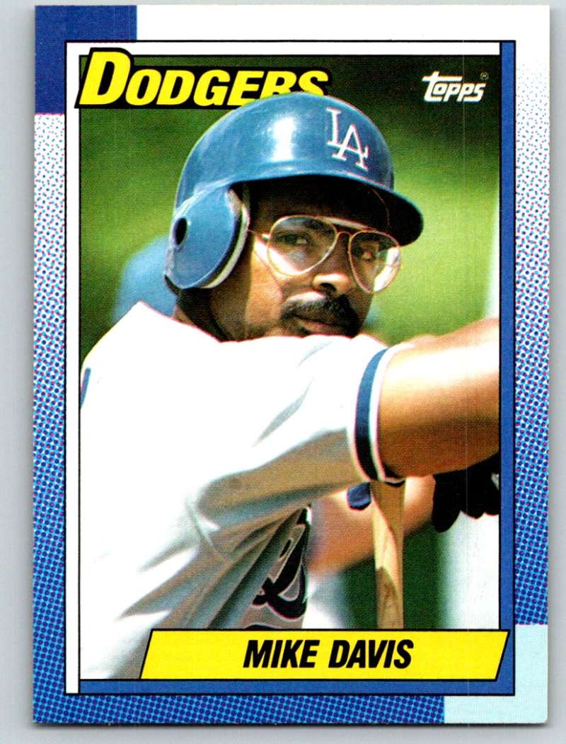 1990 Topps #697 Mike Davis Mint  Image 1