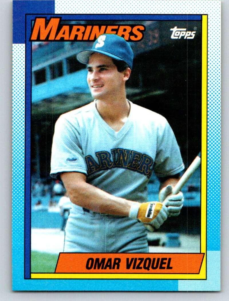 1990 Topps #698 Omar Vizquel Mint  Image 1