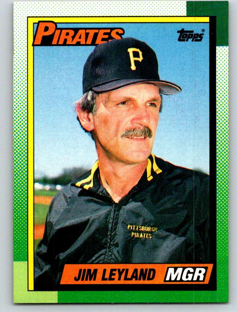 1990 Topps #699 Jim Leyland MG Mint  Image 1