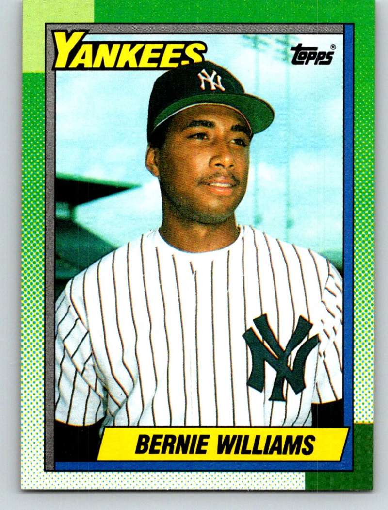 1990 Topps #701 Bernie Williams Mint RC Rookie Image 1
