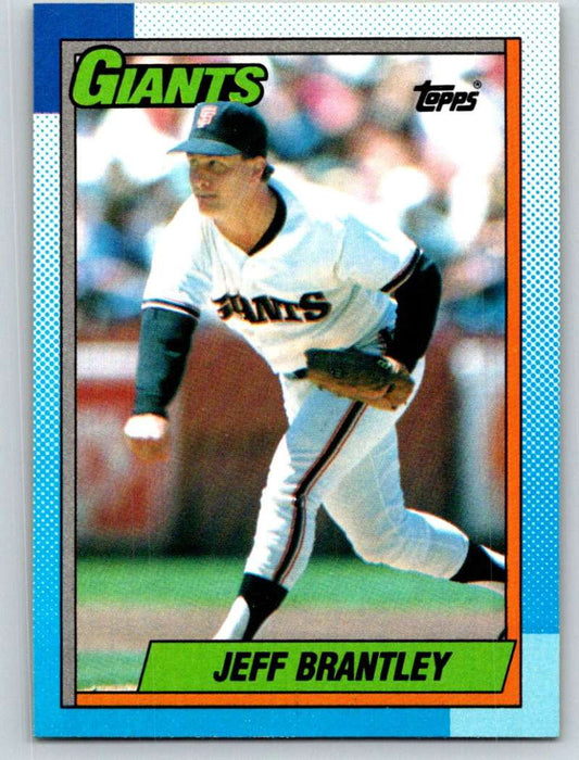 1990 Topps #703 Jeff Brantley Mint