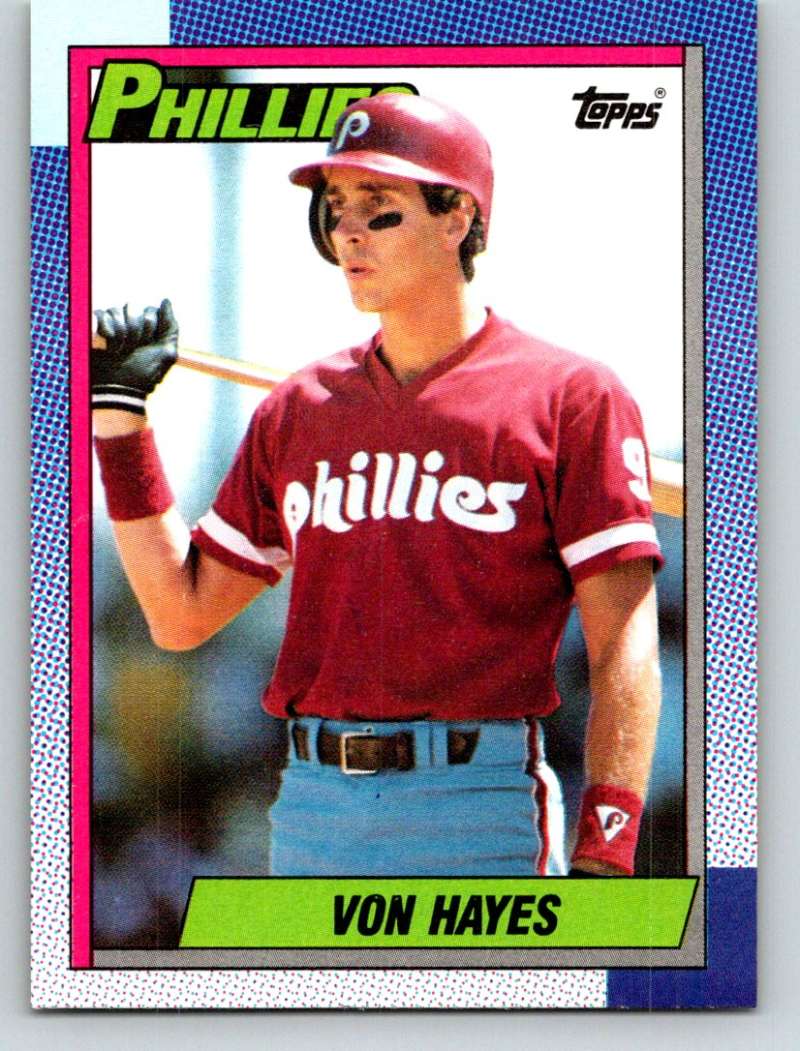 1990 Topps #710 Von Hayes Mint  Image 1