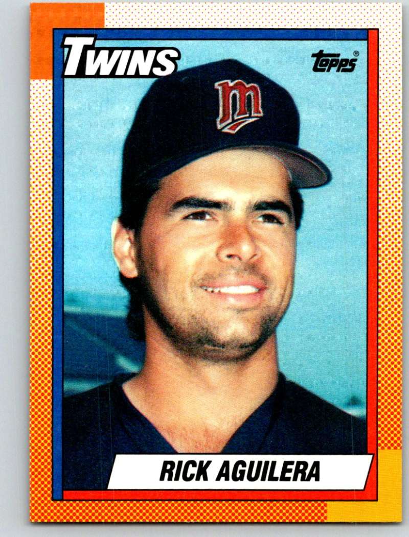 1990 Topps #711 Rick Aguilera Mint  Image 1